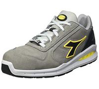 Diadora Run Net Airbox Low S3 SRC, Chaussure de Piste d'athlétisme Homme, Wind Gray Wind Gray, 41 EU
