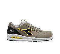 Diadora Run Net Airbox Low S3 SRC, Chaussure de Piste d'athlétisme Homme, Wind Gray Wind Gray, 45 EU