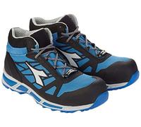 Diadora Samba Super, Sneaker Bas du Cou Homme, Blanc Cassé (Azzurro/nero), 37 EU