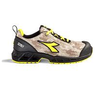 Diadora Shark Stable Impact Low S3 SRC ESD Chaussures Unisexe Adulte, Noir/Moon Rock, 44 EU, Black Moon Rock, 44 EU