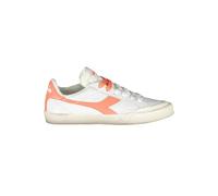 Diadora - Baskets blanches sportives avec détails contrastés - Femme - Chaussures - Blanc - Taille: 36 1/2 EU