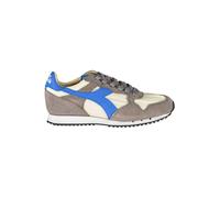 Diadora - Baskets en Cuir Gris Chic - Femme - Chaussures - Multicolore - Taille: 36 1/2 EU