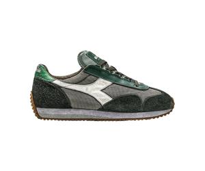 Diadora - Stone Wash Baskets Heritage - Homme - Chaussures - Vert - Taille: 45 EU