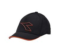 Diadora UTILITY 80013 BASEBALL CAP Chapeau de Trabas pour Homme et Femme Noir Taille Unique