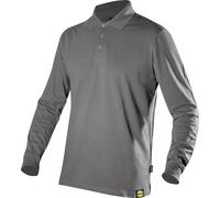 Diadora Utility Atlantis, workwear polo-shirt longleeve L Gris Gris