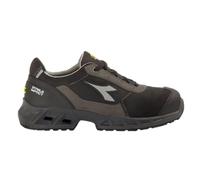 DIADORA Chaussures de travail de sécurité modèle Shark Stab Imp Leat Low S3 SRC ESD Couleur : taille 42 EU, Noir Ombre, 42 EU