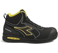 Diadora Utility Chaussures de Sécurité Hautes Run Net Airbox Master S3S FO SR SC ESD Noir 42