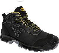 Diadora Utility Classic Mid S3S, bottes de sécurité unisexes 41 EU Noir Noir
