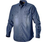 Diadora Utility Denim, chemise de travail L Bleu Bleu