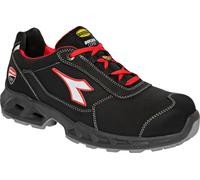 Diadora Utility Ducati Shark Engine Low S3S, chaussures de sécur 38 EU Noir/Rouge Noir/Rouge