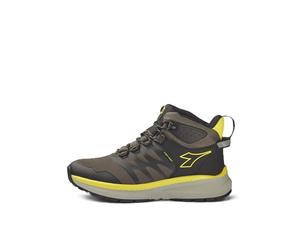 Diadora Utility Freedom Mid O6 SR, Chaussures de sécurité Unisexe-Adulte, Marron Gris/Jaune Utilitaire, 38 EU, Brown Gray Yellow Utility, 38 EU