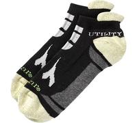 Diadora Utility Ghost, chaussettes fonctionnelles pour vêtements S Noir/Gris Clair/Beige Noir/Gris Clair/Beige