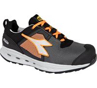 Diadora Utility Glove A.Box Low GH S1PS, chaussures de sécurité 42 EU Noir/Gris Foncé/Orange Néon Noir/Gris Foncé/Orange Néon