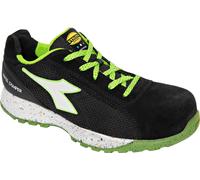Diadora Utility Glove Eco MDS S1P, chaussures de sécurité unisex 36 EU Noir/Vert Clair Noir/Vert Clair