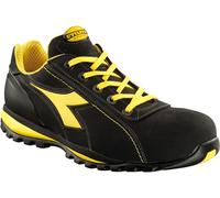 Diadora Utility Glove Low S3S, chaussures de sécurité unisexes 42 EU Noir/Jaune Noir/Jaune