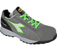 Diadora Utility Glove MDS Low S3S, chaussures de sécurité unisex 40 EU Gris/Vert Néon Gris/Vert Néon