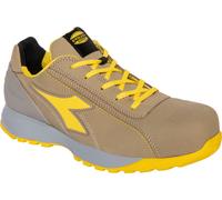 Diadora Utility Glove MDS Low S3S, chaussures de sécurité unisex 41 EU Marron Clair/Jaune Marron Clair/Jaune