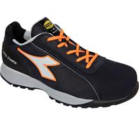 Diadora Utility Glove MDS Low S3S, chaussures de sécurité unisex 45 EU Bleu Foncé/Orange Néon Bleu Foncé/Orange Néon