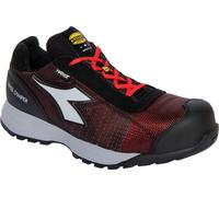 Diadora Utility Glove MDS MTX Low S1PS, chaussures de sécurité u 45 EU Rouge Foncé/Noir/Gris Rouge Foncé/Noir/Gris