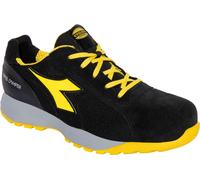 Diadora Utility Glove MDS Tex Low S1PS, chaussures de sécurité u 40 EU Noir/Jaune Noir/Jaune