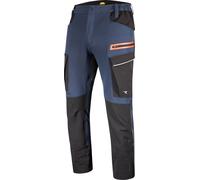 Diadora Utility Hybrid Cargo, pantalon de travail XL Noir/Bleu Foncé Noir/Bleu Foncé