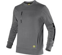 Sweat-shirt de travail gris CREW LITEWORK - Diadora - 17875675070 L