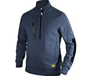 Diadora Utility Litework, sweat-shirt de travail 3XL Bleu Foncé/Noir Bleu Foncé/Noir