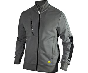 Diadora Utility Litework, veste de survêtement de travail 3XL Gris Foncé/Noir Gris Foncé/Noir