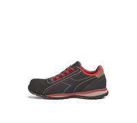 Diadora Utility Mixte Glove Monster Low S3s Fo HRO Chaussure de Protection Incendie et de sécurité, Noir et Rouge, 43 EU