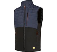 Diadora Utility Oslo Hybrid, gilet de travail 3XL Noir/Bleu Foncé Noir/Bleu Foncé