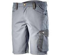 Diadora Utility Poly, short de travail XXL Gris/Gris Foncé Gris/Gris Foncé