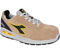 Diadora Utility Run A.Box Low S3S, chaussures de sécurité unisex 41 EU Marron Clair/Noir/Jaune Marron Clair/Noir/Jaune