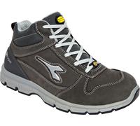 Diadora Utility Run Mid S3S, bottes de sécurité unisexes 41 EU Gris Foncé Gris Foncé