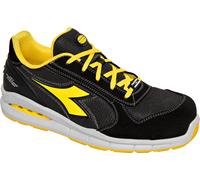 Diadora Mixte Run Airbox Chaussure de Protection Incendie et de sécurité, Noir, 43 EU