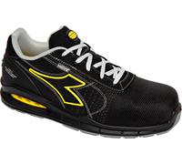 Diadora Utility Run Net AB MTX Low S3S, chaussures de sécurité u 45 EU Noir/Jaune Noir/Jaune