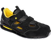 Diadora Utility Run Net AB Sandale S1PS, chaussures de sécurité 36 EU Noir/Gris Foncé/Jaune Noir/Gris Foncé/Jaune