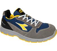Diadora Utility Run Tex Low S1PS, chaussures de sécurité unisexe 46 EU Gris/Bleu Gris/Bleu
