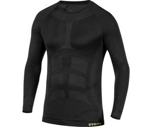 Diadora Utility Seamless Evo, chemise fonctionnelle unisexe S/M Noir Noir