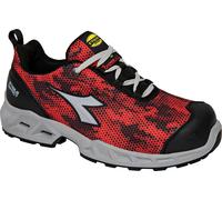 Diadora Utility Shark SI Low S1PS, chaussures de sécurité unisex 37 EU Noir/Rouge Noir/Rouge