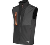 Diadora Utility Softshell Hybrid, gilet de travail 4XL Noir/Gris Foncé Noir/Gris Foncé