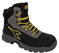 Diadora Utility Sport High S7S, bottes de sécurité Dia-tex unise 37 EU Noir/Gris Foncé Noir/Gris Foncé