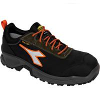 Diadora Utility Sport Low S7S, chaussures de sécurité Dia-tex un 40 EU Noir/Vert Foncé/Orange Noir/Vert Foncé/Orange