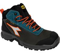 Diadora Utility Sport Mid S7S, bottes de sécurité Dia-tex unisex 40 EU Gris Foncé/Pétrole/Orange Gris Foncé/Pétrole/Orange