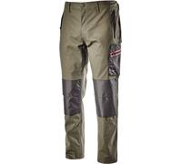 Diadora Utility Stretch Performance, pantalon de travail 3XL Olive/Noir Olive/Noir