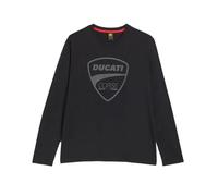 Diadora Utility T- Shirt Motor ML Ducati, Noir, Large Homme