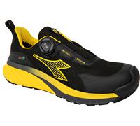 Diadora Utility Vortex DA2 Boa Low S3S, chaussures de sécurité 46 EU Noir/Jaune Noir/Jaune