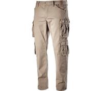 Diadora Utility Wayet, pantalon cargo workwear 3XL Beige Beige