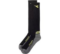 Diadora Utility Winter, chaussettes de travail 3-pack S Noir/Gris/Jaune Noir/Gris/Jaune