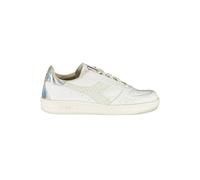Diadora - White Fabric Baskets - Femme - Chaussures - Blanc - Taille: 36 1/2 EU