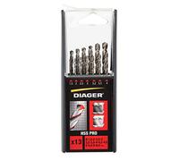Diager, Coffret Duo 13Pcs HSS Meulé Pro